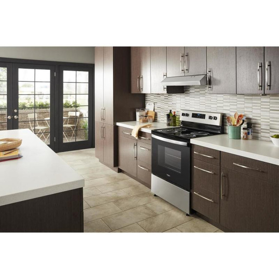 Whirlpool® Hotte de cuisinière avec filtres à graisse lavables au lave-vaisselle - 30 po WVU17UC0JS