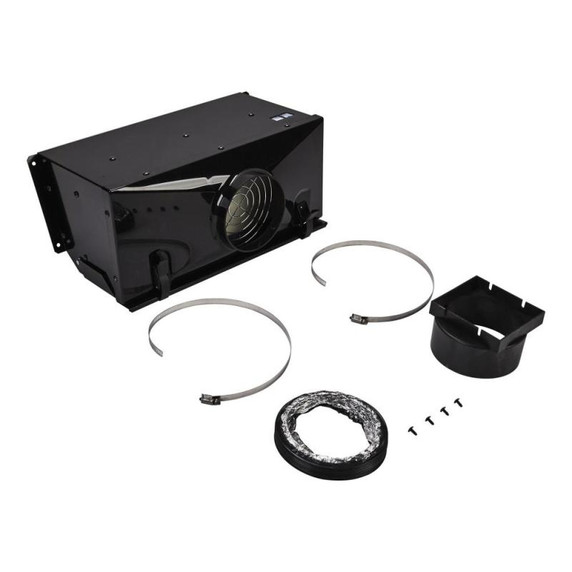 Trousse de ventilation pour cuisinière à évacuation descendante, noire W10620783