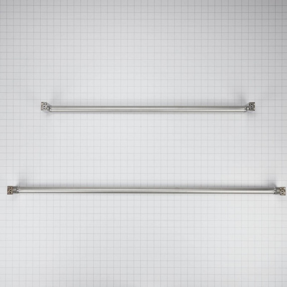 Trousse de poignée pour réfrigérateur à congélateur inférieur KitchenAid W10782874