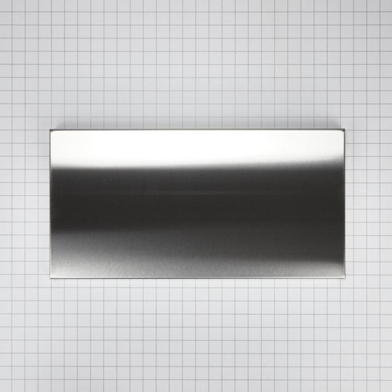 Couvercle de plaque chauffante pour cuisinière, acier inoxydable W10160195