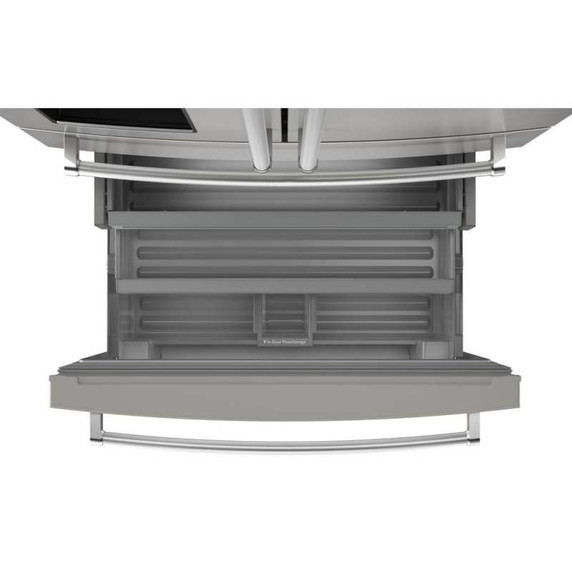 Réfrigérateur à portes françaises multiples KitchenAid® avec intérieur platine KRMF536RPS
