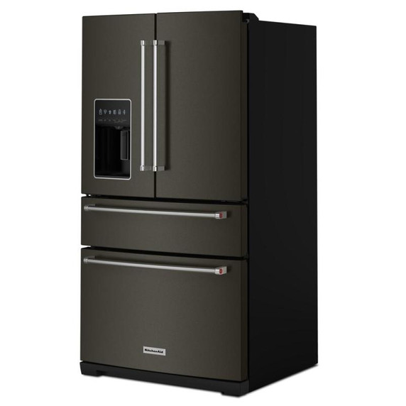 Réfrigérateur à portes françaises multiples KitchenAid® avec intérieur platine KRMF536RBS