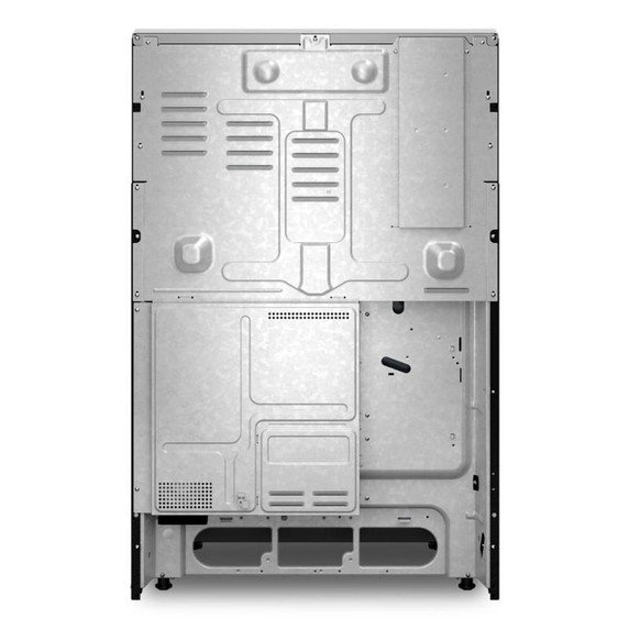 Whirlpool® Cuisinière électrique intelligente de 30 pouces avec technologie de cuisson à air, revêtement WipeClean™, auto-nettoyage/netoyage à la vapeur, préchauffage à grande vitesse et capacité de 5.3 pi cu YWFES7530RZ