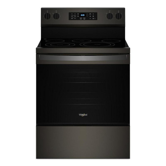 Whirlpool® Cuisinière électrique Energy Star avec cuisson à air, friture à air sans préchauffage et nettoyage automatique - 30 po YWFES5030RV
