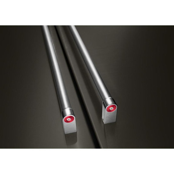 Kitchenaid® Réfrigérateur à portes françaises à profondeur de comptoir et distributeur intérieur 20 pi cu, 26 po KRFC136RBS