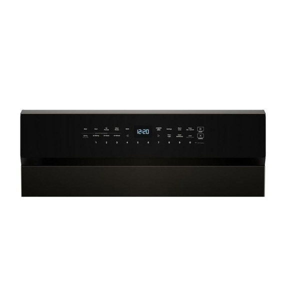 Whirlpool® Cuisinière électrique intelligente de 30 pouces avec technologie de cuisson à air, revêtement WipeClean™, auto-nettoyage/netoyage à la vapeur, préchauffage à grande vitesse et capacité de 5.3 pi cu YWFES7530RV