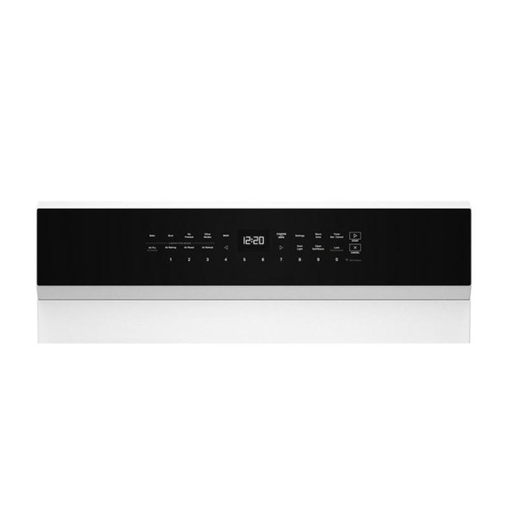 Whirlpool® Cuisinière au gaz intelligente de 30 pouces avec technologie de cuisson à air, auto-nettoyage/netoyage à la vapeur, préchauffage rapide avec capacité de 5.3 pi cu WFGS7530RW