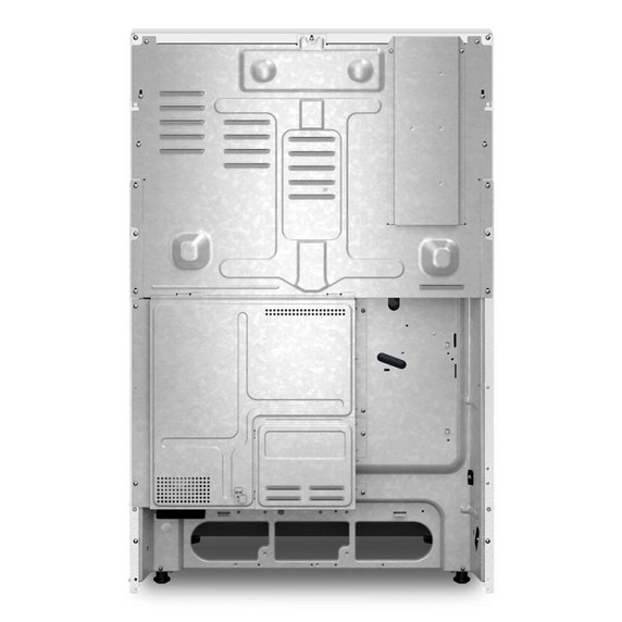 Whirlpool® Cuisinière électrique intelligente de 30 pouces avec technologie de cuisson à air, revêtement WipeClean™, auto-nettoyage/netoyage à la vapeur, préchauffage à grande vitesse et capacité de 5.3 pi cu YWFES7530RW