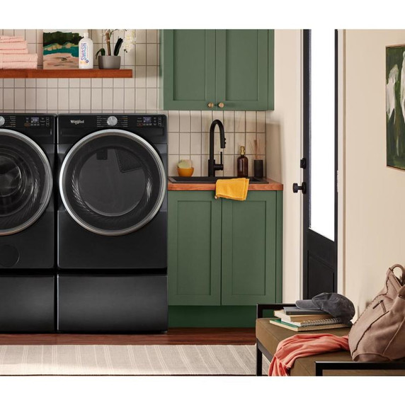 Whirlpool® Sécheuse intelligente au gaz certifiée ENERGY STAR® avec options à vapeur de 7,4 pi cu WGD6720RU