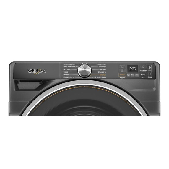 Whirlpool® Laveuse à chargement frontal intelligente certifiée ENERGY STAR® avec système de ventilation FreshFlow™ et technologie de lavage intelligent IA de 5.8 pi cu WFW6720RU