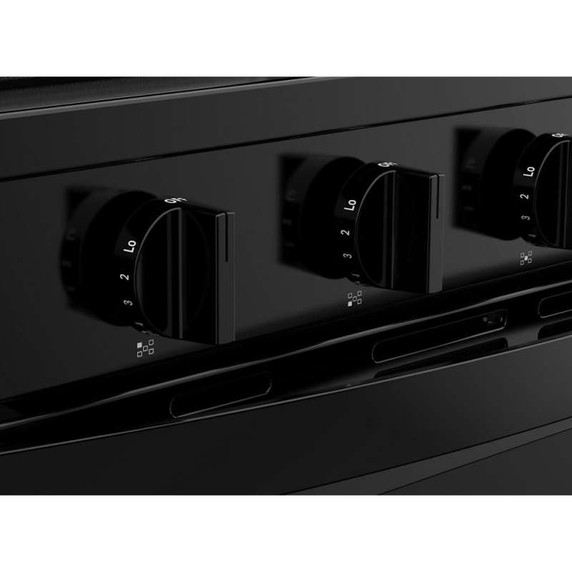 Whirlpool® Cuisinière au gaz de 30 pouces avec friture et cuisson à air, autonettoyante avec préchauffage WFGS5030RB