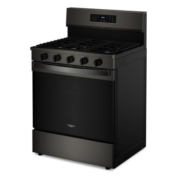 Whirlpool® Cuisinière au gaz de 30 pouces avec friture et cuisson à air, autonettoyante avec préchauffage WFGS5030RV Whirlpool® Cuisinière au gaz de 30 pouces avec friture et cuisson à air, autonettoyante avec préchauffage WFGS5030RV
