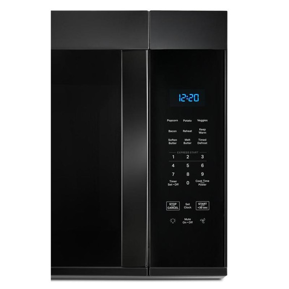 Whirlpool® Four à micro-ondes à hotte intégrée avec une puissance de cuisson de 900 watts de 30 po et 1,7 pi cu YWMMS3130RB Whirlpool® Four à micro-ondes à hotte intégrée avec une puissance de cuisson de 900 watts de 30 po et 1,7 pi cu YWMMS3130RB