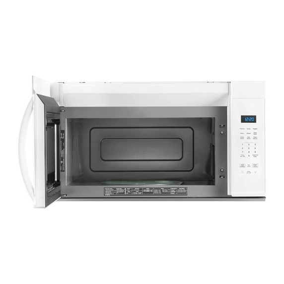 Whirlpool® Four à micro-ondes à hotte intégrée avec une puissance de cuisson de 900 watts de 30 po et 1,7 pi cu YWMMS3130RW Whirlpool® Four à micro-ondes à hotte intégrée avec une puissance de cuisson de 900 watts de 30 po et 1,7 pi cu YWMMS3130RW
