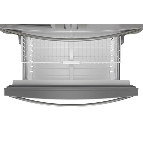 Whirlpool® Réfrigérateur à portes françaises et congélateur inférieur - 36po - 25picu WRMF3636RZ