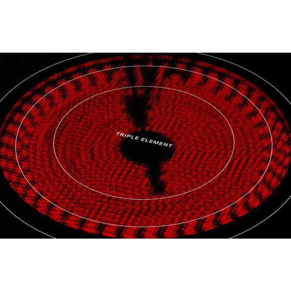 Whirlpool® Cuisinière électrique inteligente à commandes frontales de 30 pouces avec technologie de cuisson à air, revêtement WipeClean™, vapeur/auto-nettoyage, préchauffage à grande vitesse et capacité de 5.3 pi cu YWSES7530RW