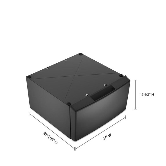 Whirlpool® Piédestal avec rangement pour laveuse et sécheuse à chargement frontal, 15.5 po (39,4 cm) WFP2715RU Whirlpool® Piédestal avec rangement pour laveuse et sécheuse à chargement frontal, 15.5 po (39,4 cm) WFP2715RU