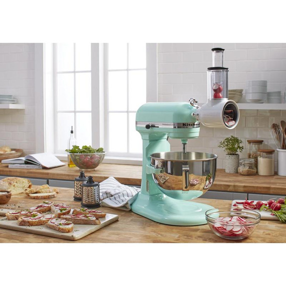 Kitchenaid® Bloc râpeur/éminceur pour aliments frais KSMVSA Kitchenaid® Bloc râpeur/éminceur pour aliments frais KSMVSA