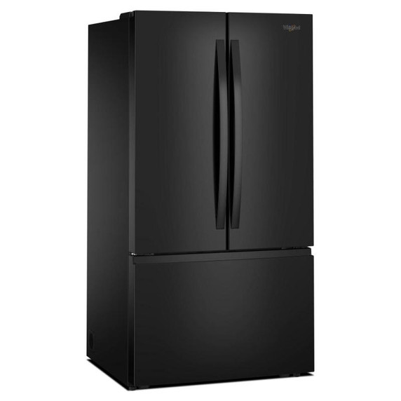 Whirlpool® Réfrigérateur à portes françaises avec distributeur d'eau interne - 36 po - 31 pi cu WRFF3336SB