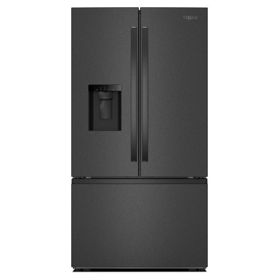 Whirlpool® Réfrigérateur à portes françaises avec distributeur d'eau et machine à glaçons dans la porte - 36 po - 30 pi cu WRFF3536SV