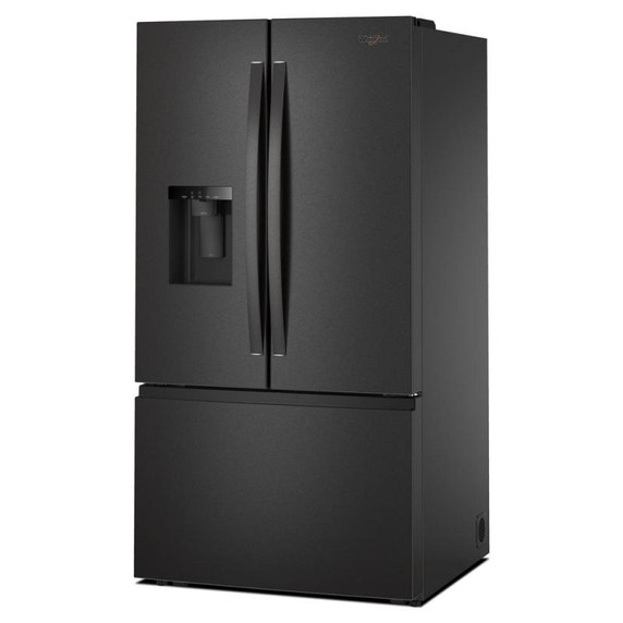 Whirlpool® Réfrigérateur à portes françaises avec distributeur d'eau et machine à glaçons dans la porte - 36 po - 30 pi cu WRFF3536SV