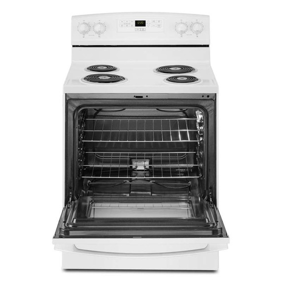 Amana® Cuisinière électrique avec gestion des températures Bake Assist - 30 po ACR4303MFW