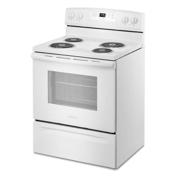 Amana® Cuisinière électrique avec gestion des températures Bake Assist - 30 po ACR4303MFW