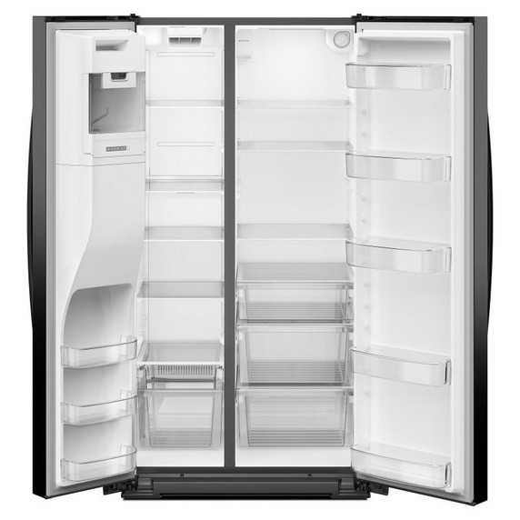 Whirlpool® Réfrigérateur côte à côte à pleine profondeur avec système de refroidissement TruCool™ - 36 pi cu WRSF5536RB Whirlpool® Réfrigérateur côte à côte à pleine profondeur avec système de refroidissement TruCool™ - 36 pi cu WRSF5536RB
