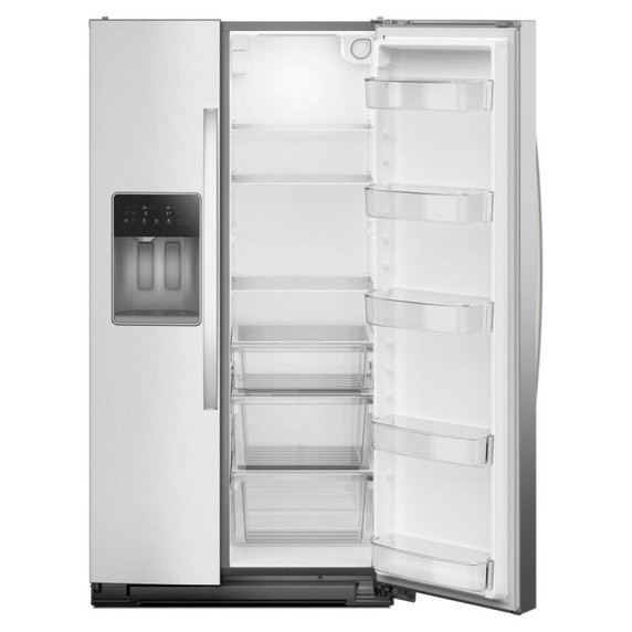 Whirlpool® Réfrigérateur côte à côte à profondeur de comptoir avec système de refroidissement TruCool™ - 36 pi cu WRSC5536RZ