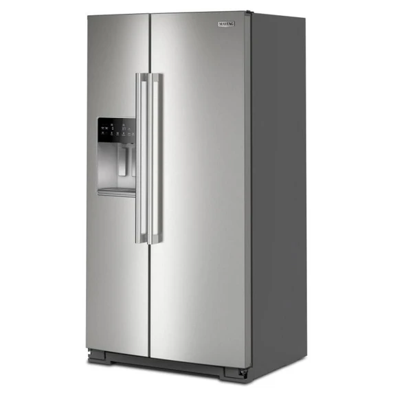 Maytag® Réfrigérateur côte à côte à profondeur de comptoir avec intérieur bleu arctique - 36 po - 20.8 pi cu MRSC6636RZ