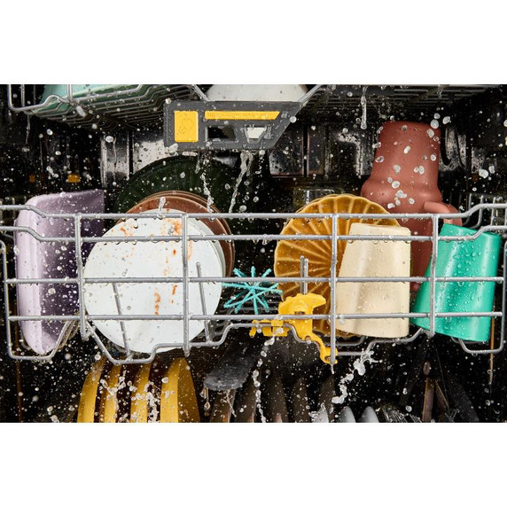 Lave-vaisselle Whirlpool® de 24 pouces avec fonction de lavage à couverture totale et séchage automatique à l'air libre, en acier inoxydable résistant aux traces de doigts WDTS8024SZ