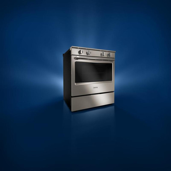 Maytag® Cuisinière électrique coulissante avec mode Gril et friture à air sans préchauffage - 5.3 pi cu - 30 po YMSES7030SZ