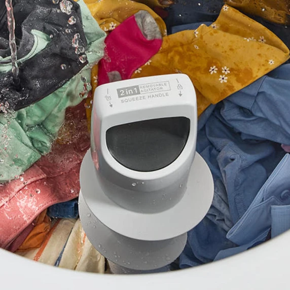 Laveuse à chargement vertical Whirlpool® avec agitateur amovible 2 en 1 - 4.8 à 4,9 pi cu C.E.I. WTW4107SW