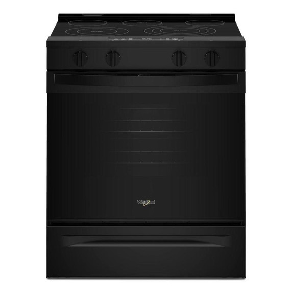 Whirlpool® Cuisinière électrique avec technologie de cuisson à air - 30 po YWSES5030SB