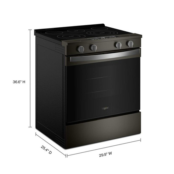 Whirlpool® Cuisinière électrique avec technologie de cuisson à air - 30 po YWSES5030SV
