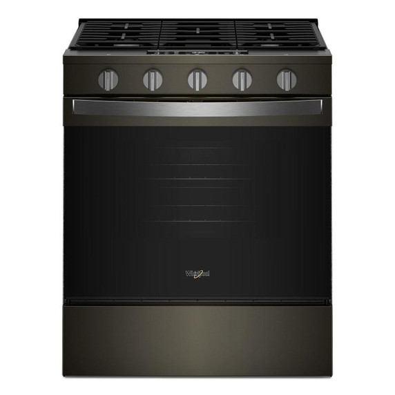 Whirlpool® Cuisinière au gaz avec technologie de cuisson à air - 30 po WSGS5030SV