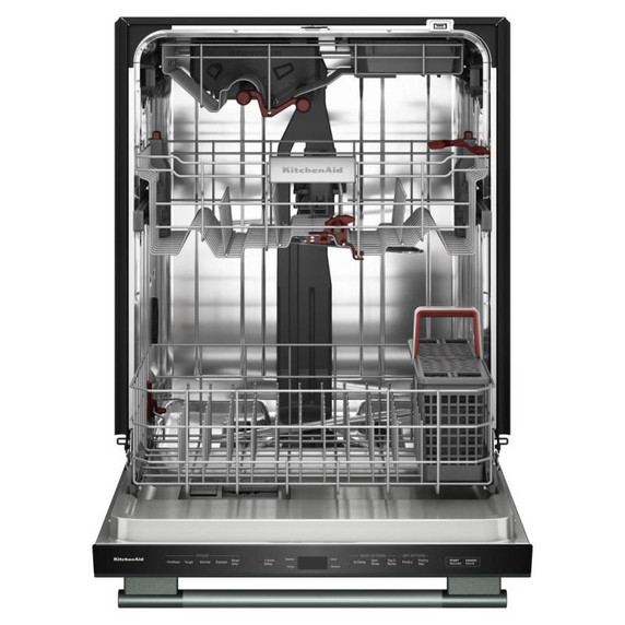Kitchenaid® Lave-vaisselle à troisième panier avec Max Jets™ à 360° et système de séchage ProDry™ - 44 dBA KDTS424SJP