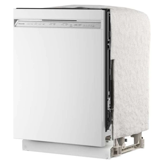 Kitchenaid® Lave-vaisselle à troisième panier à ustensiles avec plus de 30 jets de lavage à couverture totale - 47 dBA KDFS224SWH