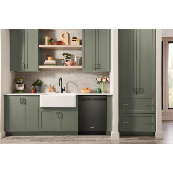 Kitchenaid® Lave-vaisselle à troisième panier avec Max Jets™ à 360 ° et système de séchage ProDry™ - 44 dBA KDFS424SBE