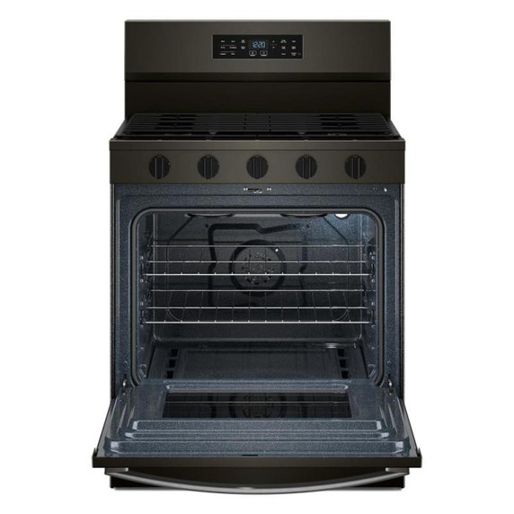 Whirlpool® Cuisinière au gaz avec technologie de cuisson à air - 30 po WFGS5730SV