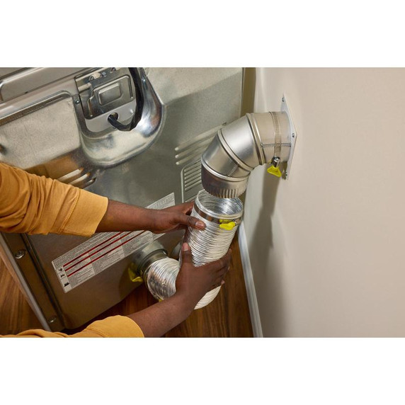 Whirlpool® Sécheuse au gaz avec détection automatique et ventilation vers l’extérieur - 7 pi cu WGD4105SW Whirlpool® Sécheuse au gaz avec détection automatique et ventilation vers l’extérieur - 7 pi cu WGD4105SW