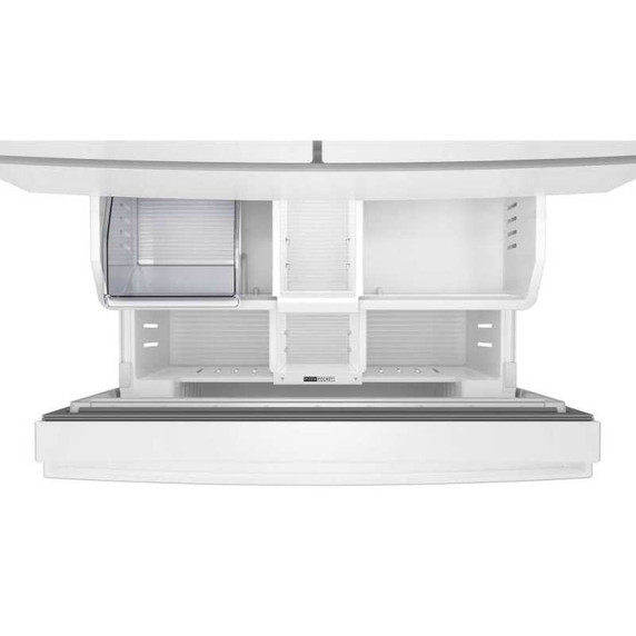 Réfrigérateur à portes françaises Whirlpool® et à capacité familiale et tiroir à températures flexibles de 30 pi cu WRMF3336SW
