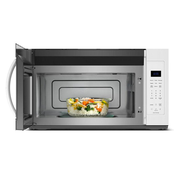 Whirlpool® Four à micro-ondes à hotte intégrée avec cuisson par détection - 1,9 pi cu - 1000 watts YWMMS3230SW