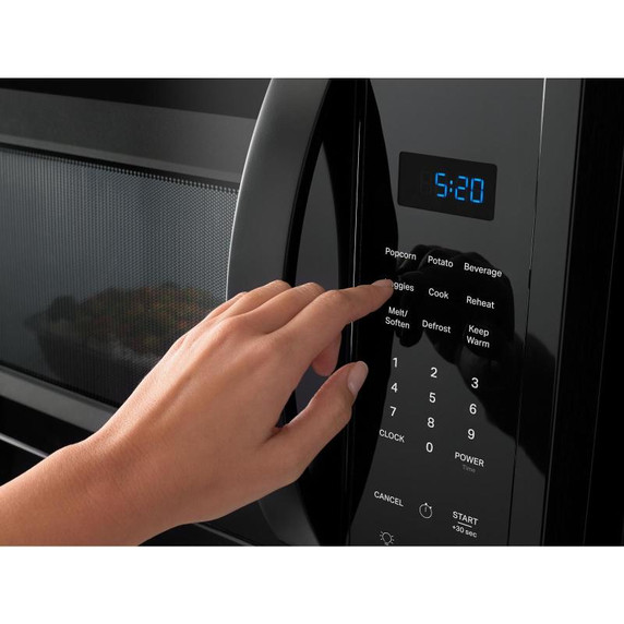 Whirlpool® Four à micro-ondes à hotte intégrée avec cuisson par détection - 1,9 pi cu - 1000 watts YWMMS3230SB
