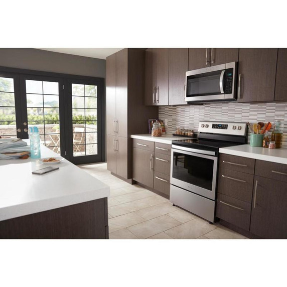 Whirlpool® Four à micro-ondes à hotte intégrée avec cuisson par détection - 1,9 pi cu - 1000 watts YWMMS3230SZ