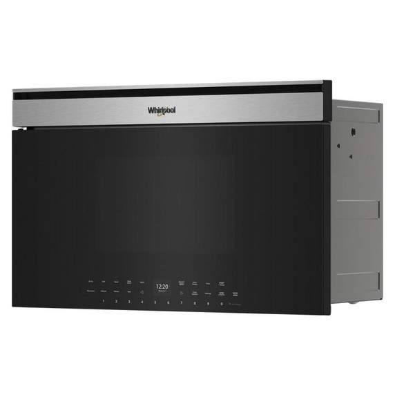 Whirlpool® Four à micro-ondes intelligent multifonctionnel encastré avec friture à air de 1.1 pi cu - 900 watts YWMBT7030SZ