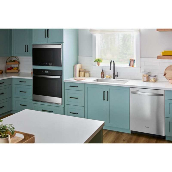Whirlpool® Four à micro-ondes intelligent multifonctionnel encastré avec friture à air de 1.1 pi cu - 900 watts YWMBT7030SZ