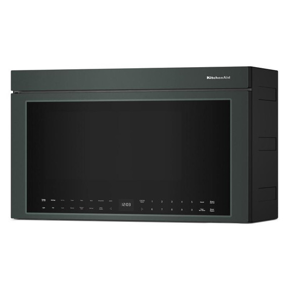 Kitchenaid® Four à micro-ondes à hotte intégrée multifonctions avec modes de capteurs à infrarouges YKMMF730PJP Kitchenaid® Four à micro-ondes à hotte intégrée multifonctions avec modes de capteurs à infrarouges YKMMF730PJP