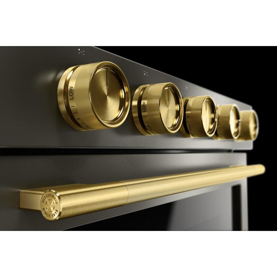 Kitchenaid® Four mural simple électrique intelligent de 30 pouces avec modes de cuisson assistée - Minerai noir KOES730SBE