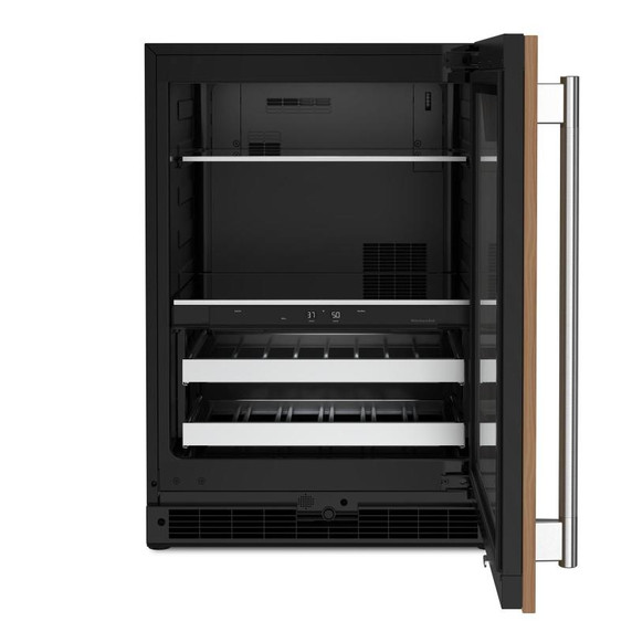 Kitchenaid® Centre de rafraîchissements prêt à accueillir le panneau de recouvrement - 24 po KUBR524SPA
